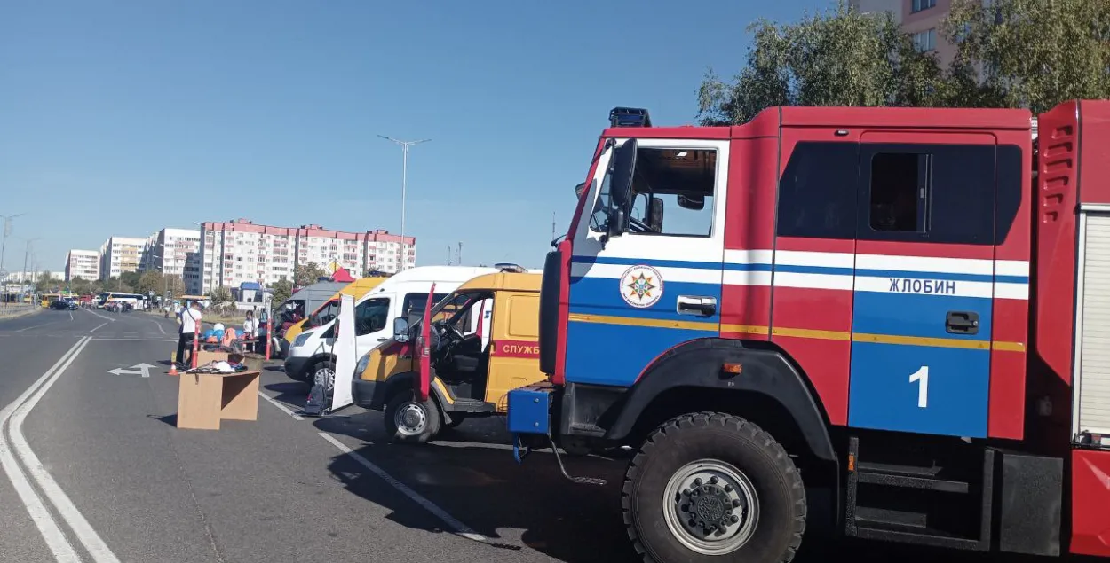 У Жлобіне ў верасні
