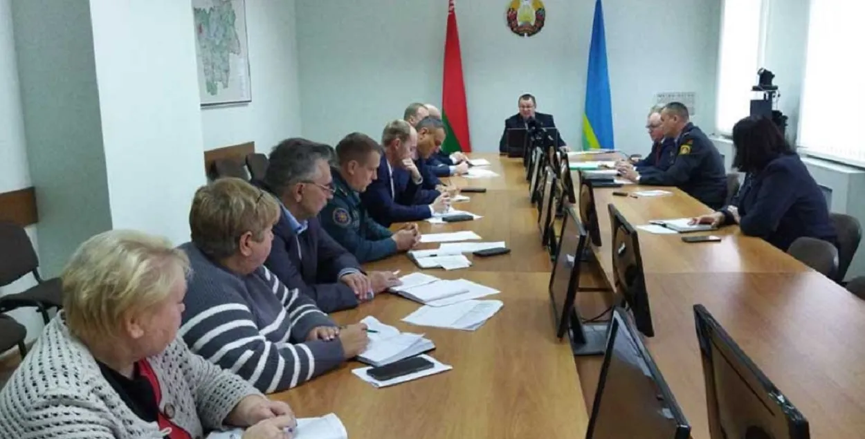 Нарада ў Дзятлаўскім райвыканкаме, 28 кастрычніка 2024-га
