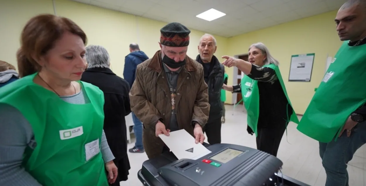 Выбары ў Грузіі
