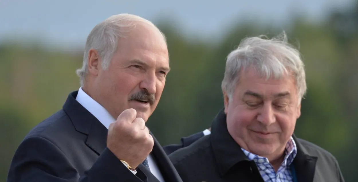 Александр Лукашенко и Михаил Гуцериев
