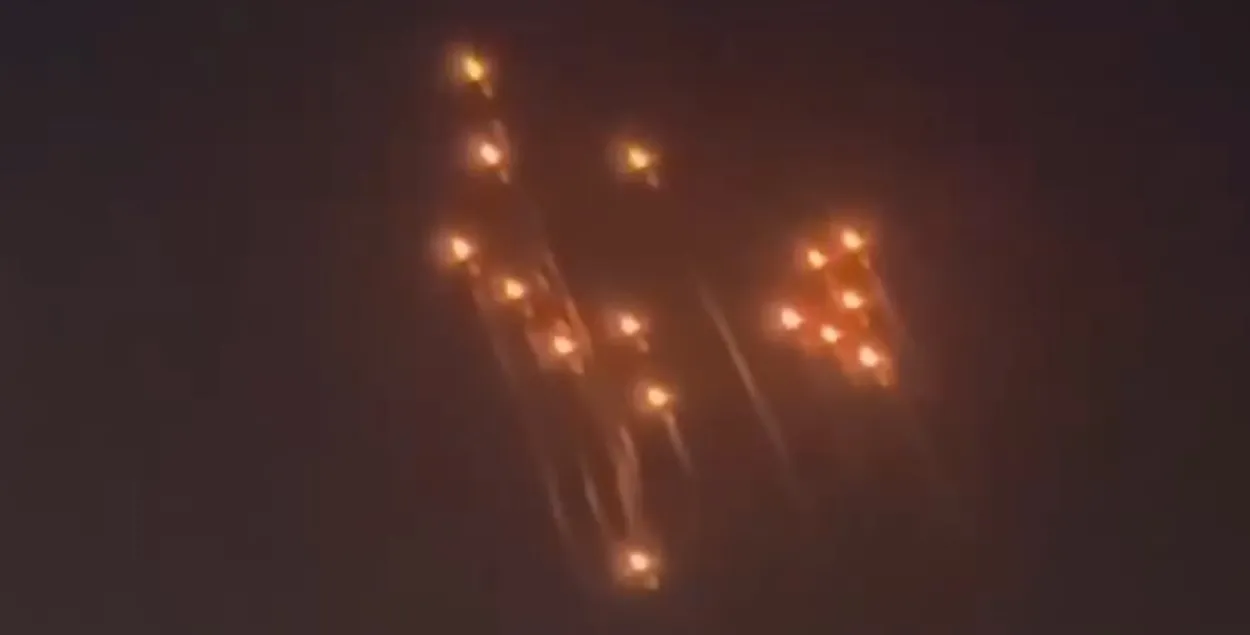 Запуск иранских ракет
