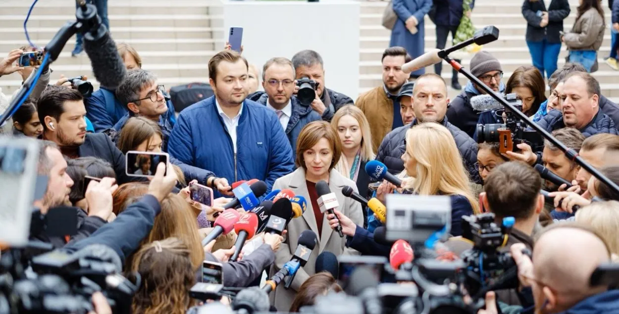 Президентка Молдовы Майя Санду
