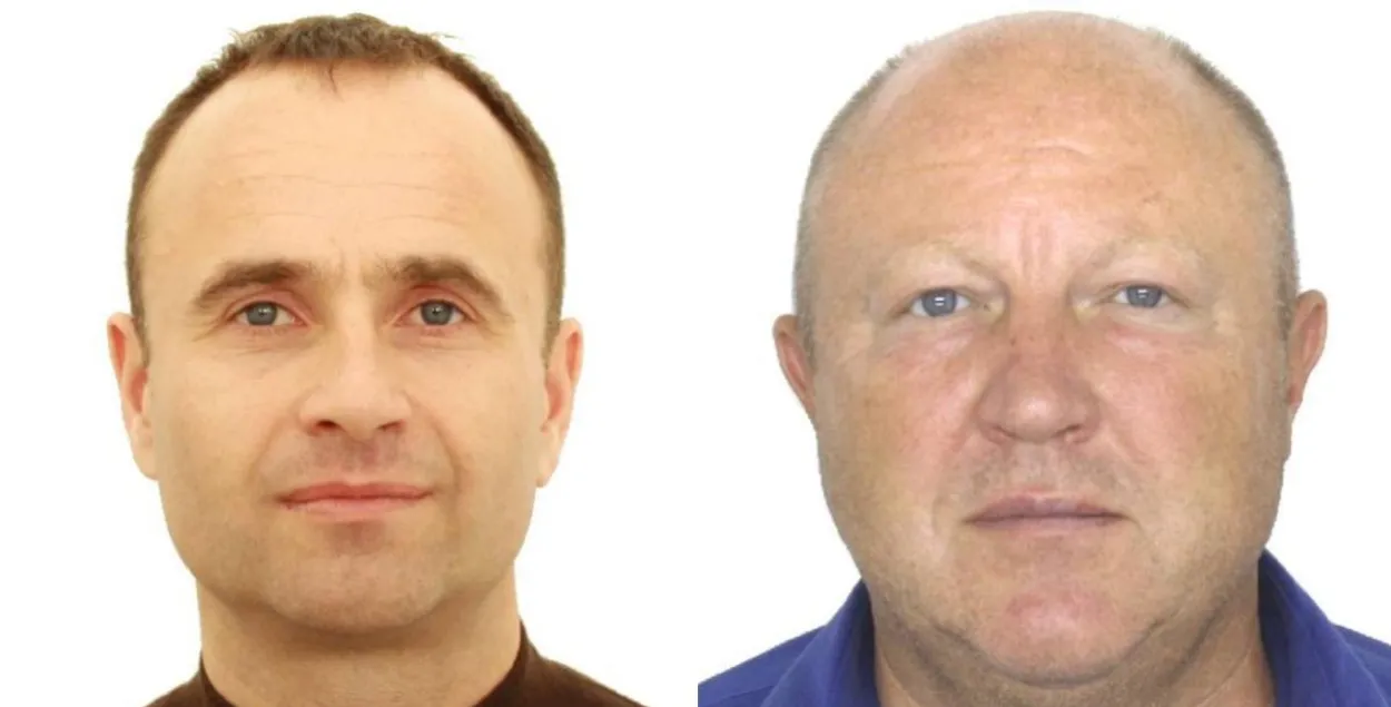 Яўген Шавель і Дзмітрый Лобяк
