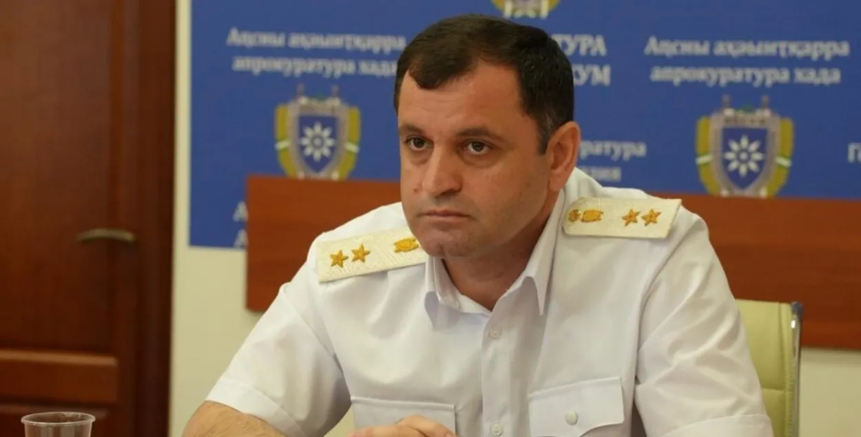 Генпрокурор Абхазии Адгур Агрба
