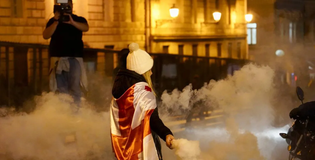 Протесты в Грузии
