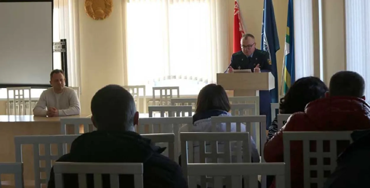 Пракурор пералічваў, якія пакаранні чакаюць беларусаў

