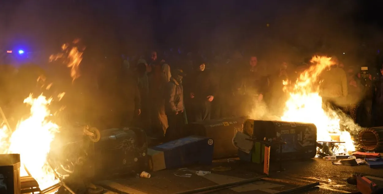 Акция протеста в Тбилиси
