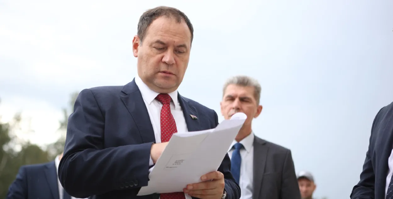 "Контрсанкции" от премьер-министра Романа Головченко
