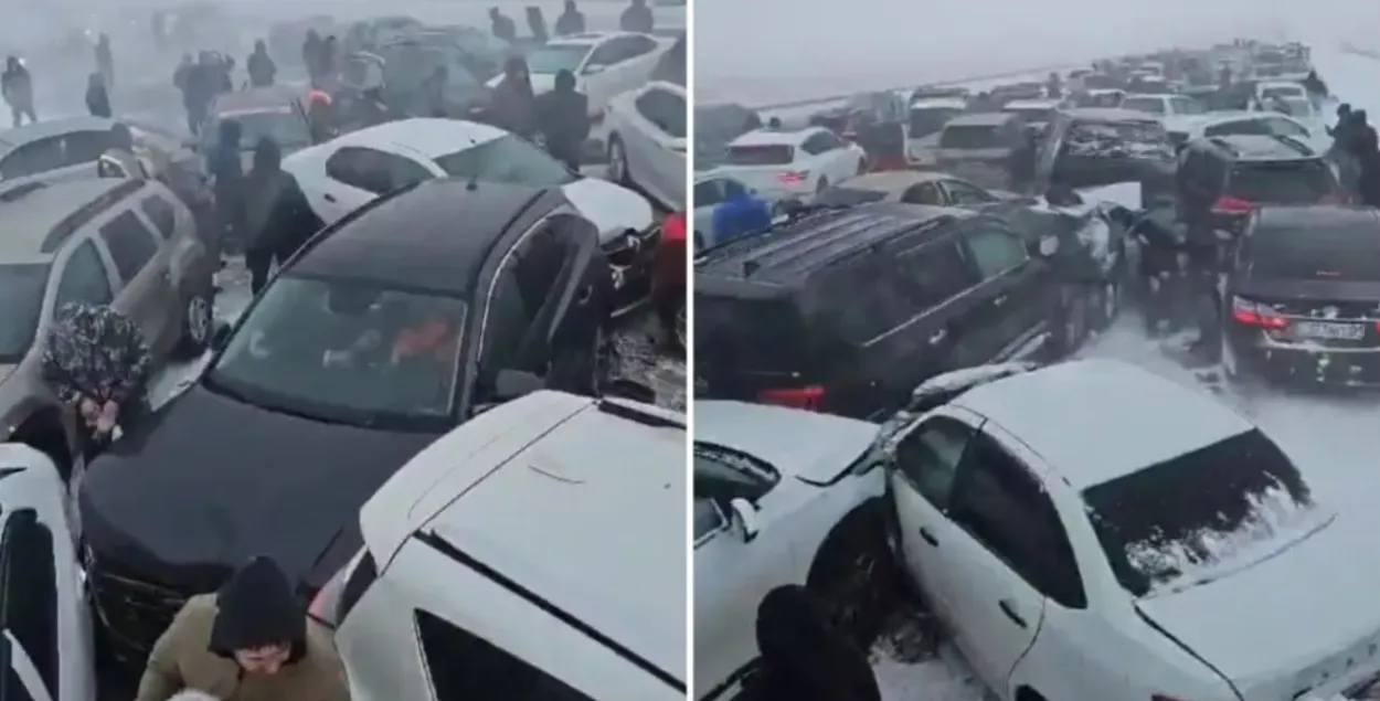 На месте аварии
