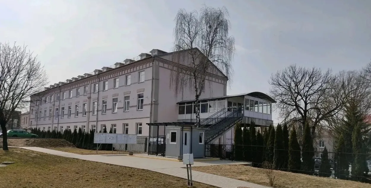 Будынак, дзе размяшчаецца польскае консульства ў Гродне
