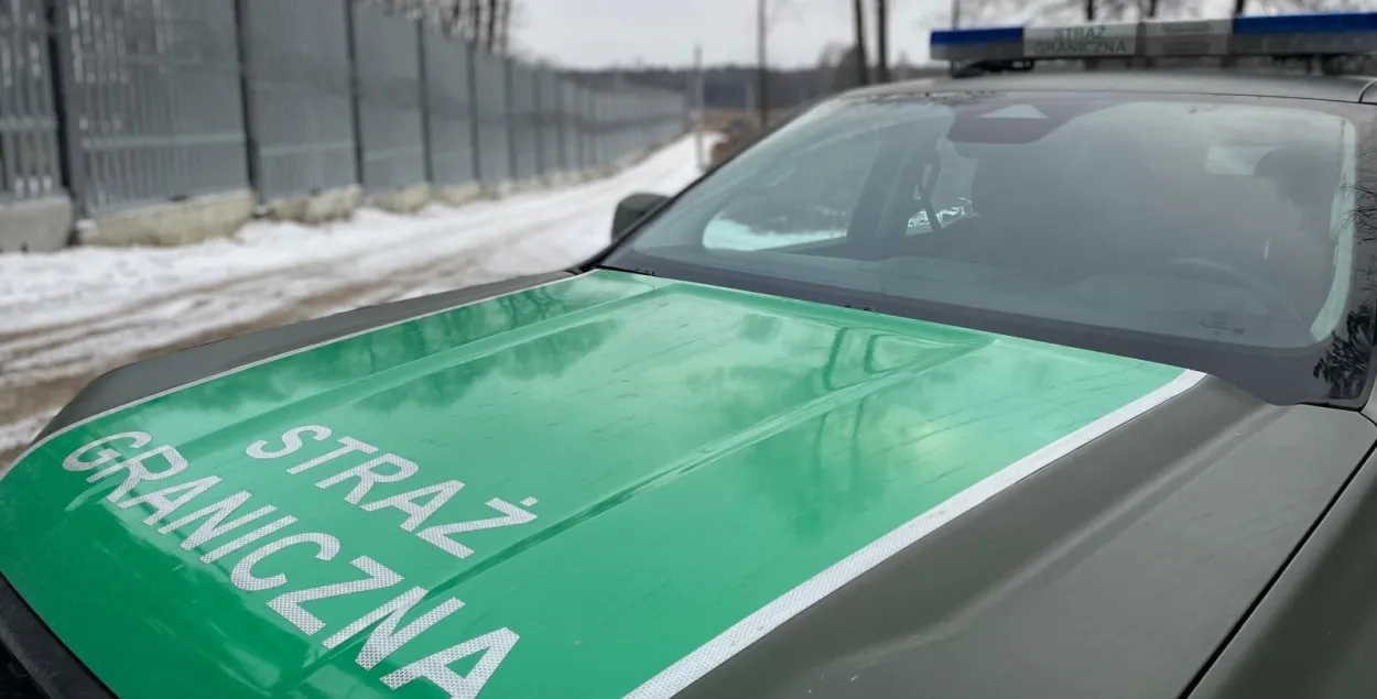 Автомобиль польской пограничной службы
