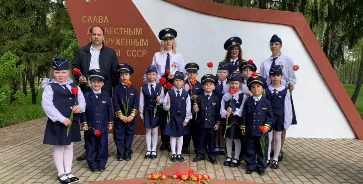 Вайскова-патрыятычная група ў дзіцячым садку
