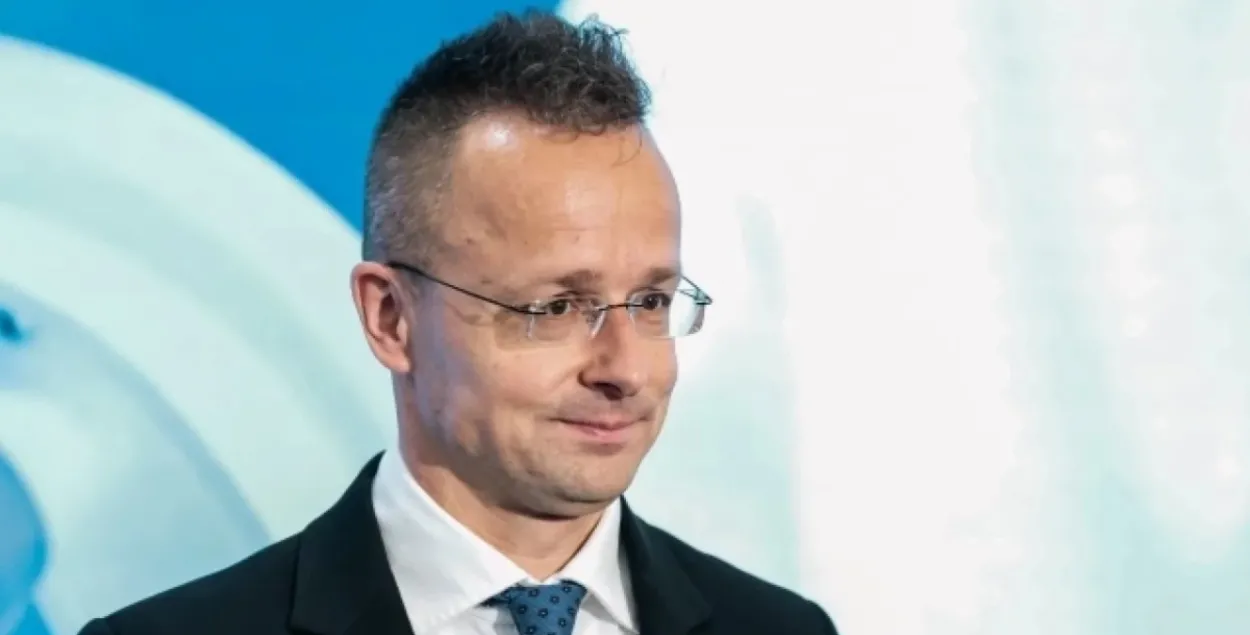 Кіраўнік МЗС Венгрыі Петэр Сіярта
