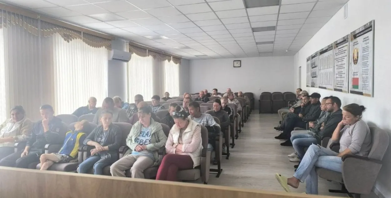 Беларусы падчас "прафілактычнага мерапрыемства"
