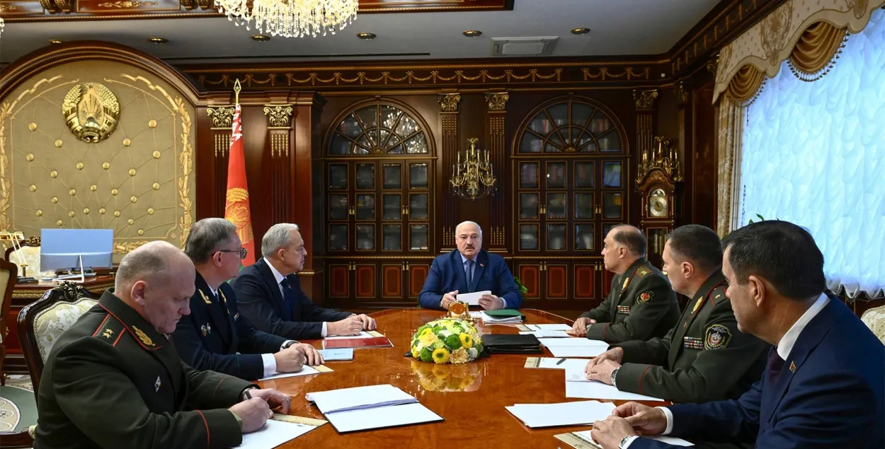 Совещание у Лукашенко
