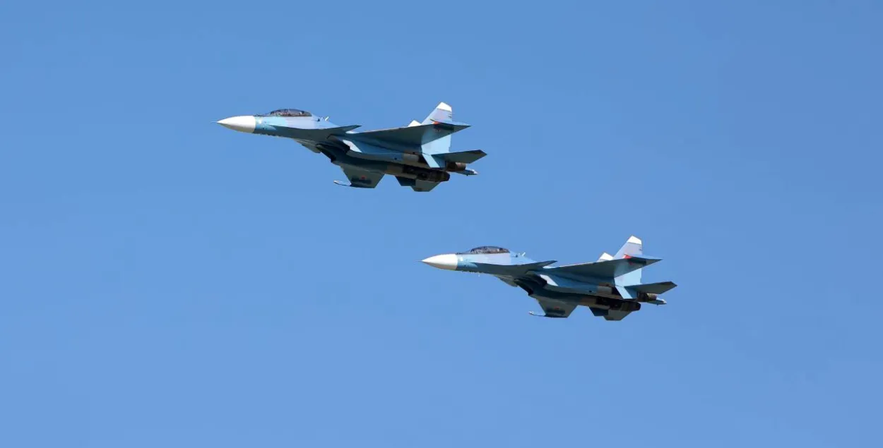 Очередные российские истребители прибыли в Беларусь
