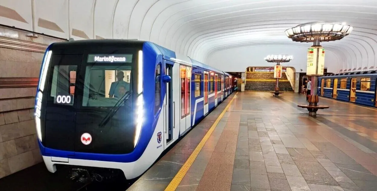 Улады хочуць набыць расійскія вагоны для мінскага метро
