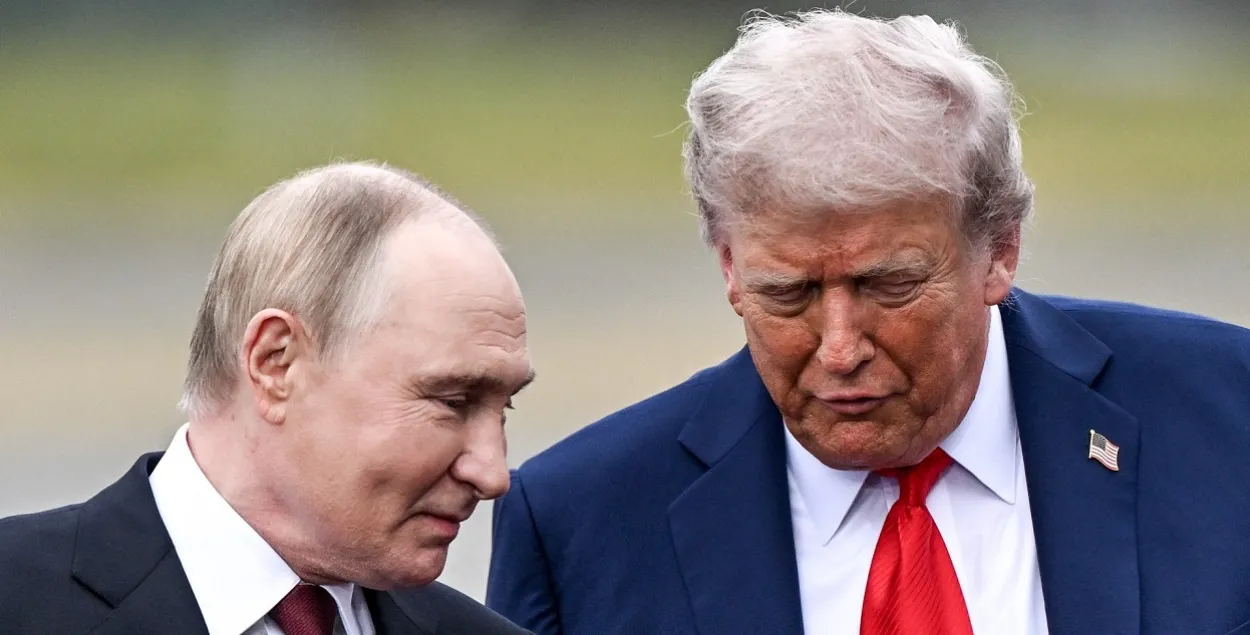 Уладзімір Пуцін і Дональд Трамп
