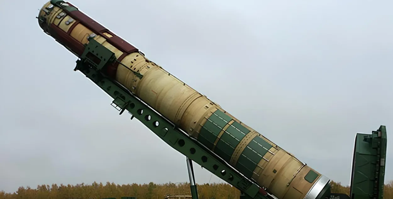 Расійская ракета "Сатана"
