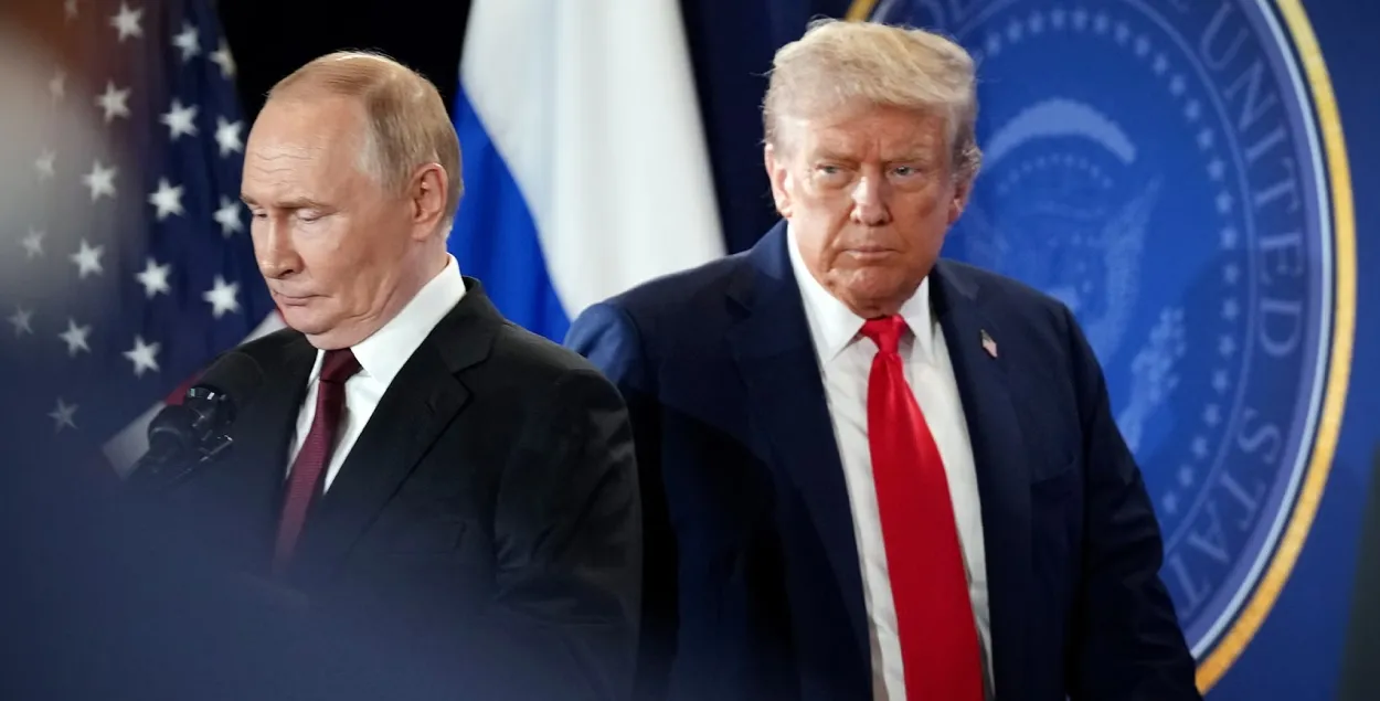 Уладзімір Пуцін і Дональд Трамп

