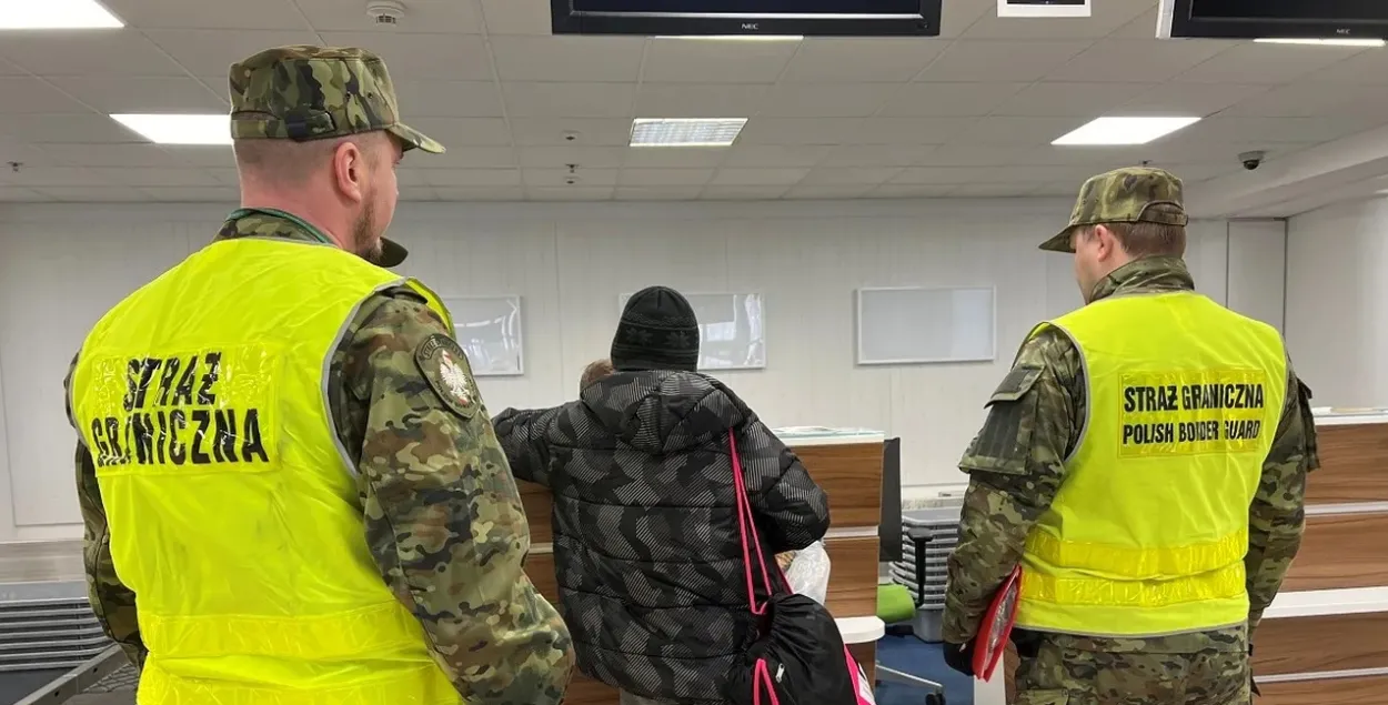 Польскія памежнікі, ілюстрацыйнае фота&nbsp;
