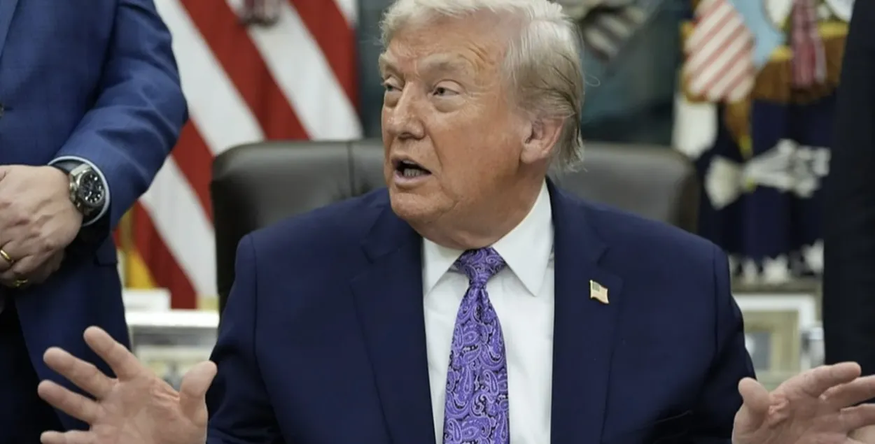 Прэзідэнт ЗША Дональд Трамп
