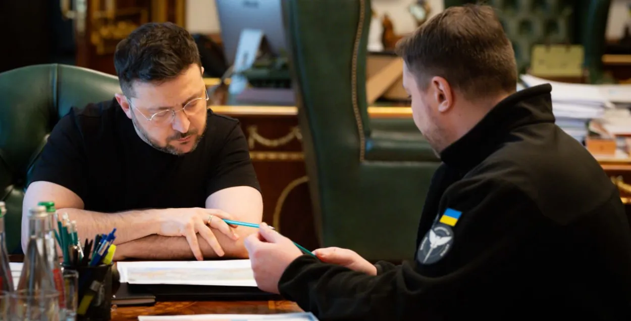 Владимир Зеленский и Кирилл Буданов
