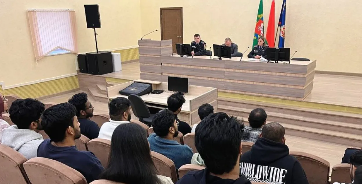 Суд над студэнтам-ланкійцам у Віцебску
