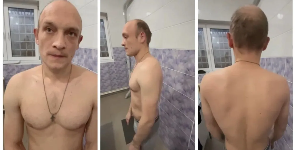 фатаздымкі Аляксея Гарбунова з турмы

