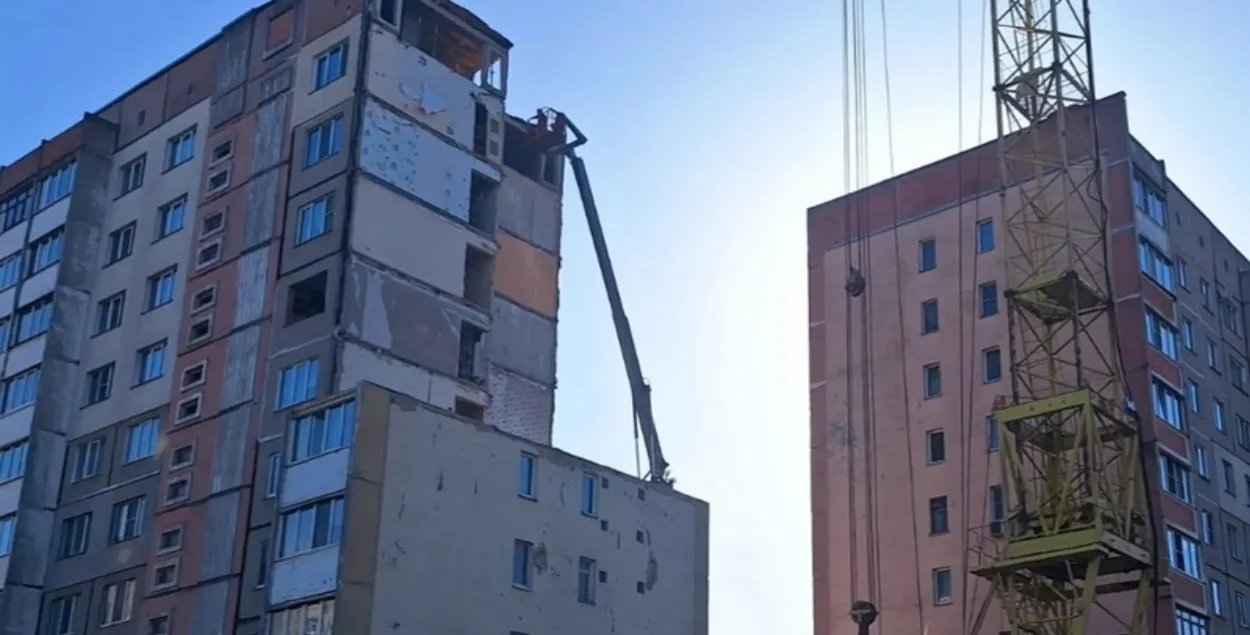 Ремонт гомельской многоэтажки
