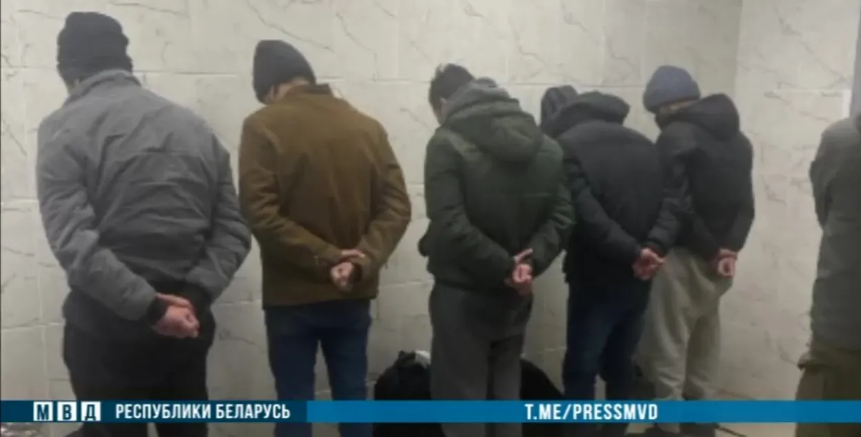 Задержание мигрантов
