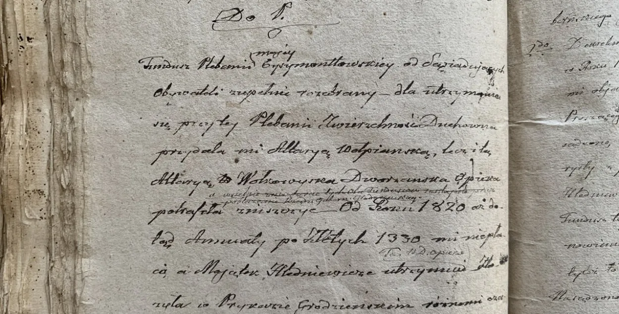 Рукапісная кніга XIX ст.
