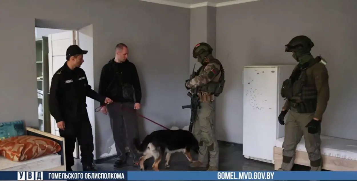 Рэйд гомельскай міліцыі
