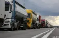 Фуры на белорусской границе / иллюстрационное фото
