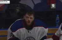 Дмитрий Мильчаков после драки. Скриншот с видео телеканала "Беларусь 5".