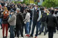 "Очередь за свободой" в Минске. Май 2020-го / Еврорадио