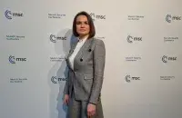 В 2022-м Светлана Тихановская также участвовала в этом форуме / https://twitter.com/Tsihanouskaya
