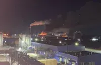 Пожар на предприятии / vk.com/ilovemogilev