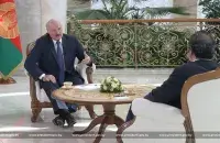 Александр Лукашенко во время интервью Sky News Arabia / president.gov.by​