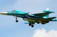 Российские военные самолеты выпустили две управляемые ракеты / Иллюстративное фото из соцсетей