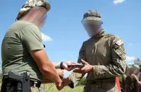 Награда за участие в обороне Украины / t.me/belwarriors/
