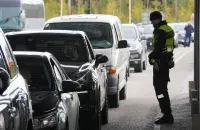 На финско-российской границе / reuters.com

