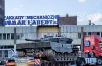 Leopard&nbsp; в Польше / twitter.com/MalczykL
