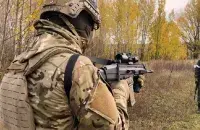 "Сдача в плен" калиновцу / Кадр из видео
