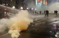 Протесты в Грузии / REUTERS
