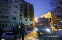 Дом на бульваре Шевченко в Минске, где произошёл взрыв / tochka.by
