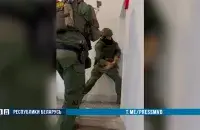 Штурм компании "Белагро" / кадр из видео МВД
