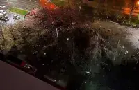 Варонка пасля выбуху ў Белгарадзе / t.me/insiderUKR
