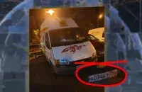 Микроавтобус, который обнаружили белорусские государственные СМИ / sb.by​