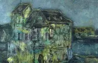 Одна из картин Царфина / Фото посольства Беларуси во Франции​